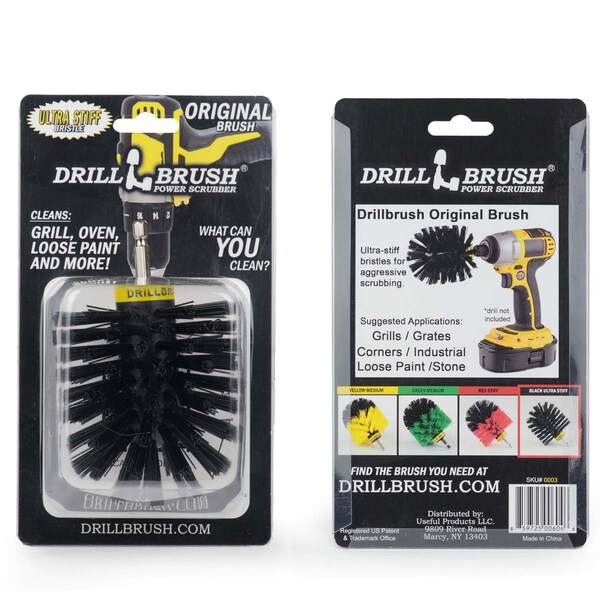 Drillbrush BBQ Grill Accessories - The Grill Brush - Grill Cleaner - Barbeque Gri O-K-QC-DB - main
